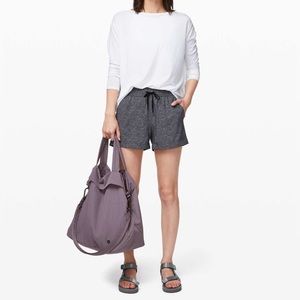 Lululemon Graphite Purple On My Level Bag 1.0 Medium size 19L